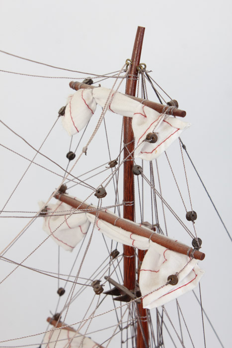 Model of the 1797 USS Constitution