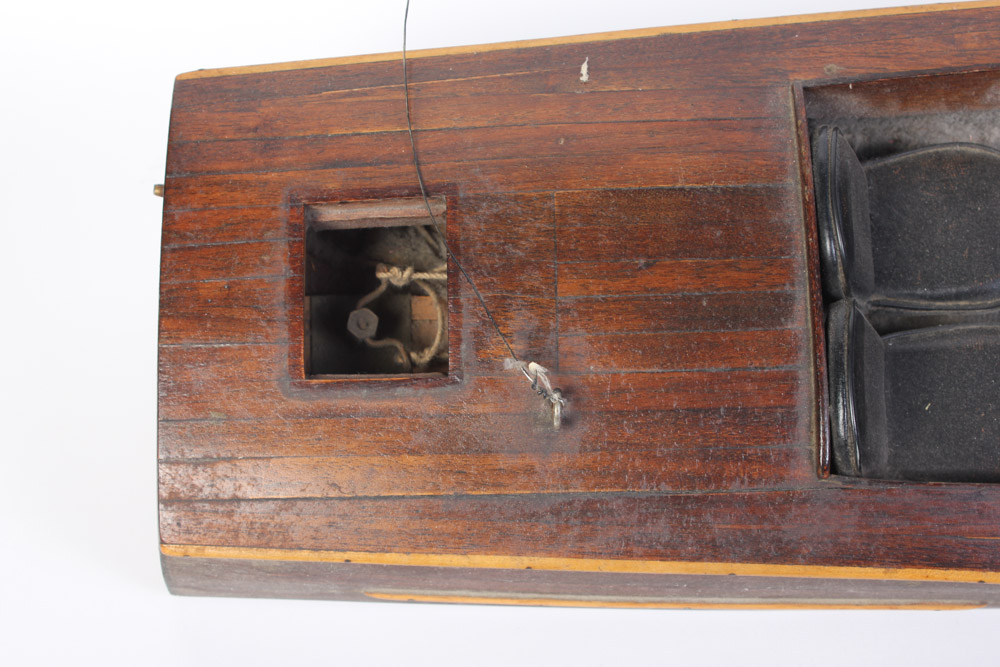 Wooden Model Speed Boat