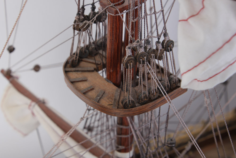 Model of the 1797 USS Constitution