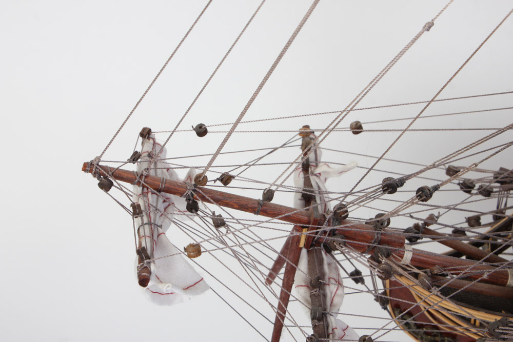 Model of the 1797 USS Constitution