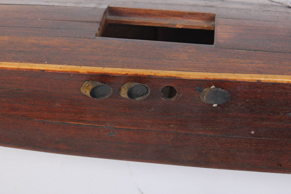 Wooden Model Speed Boat