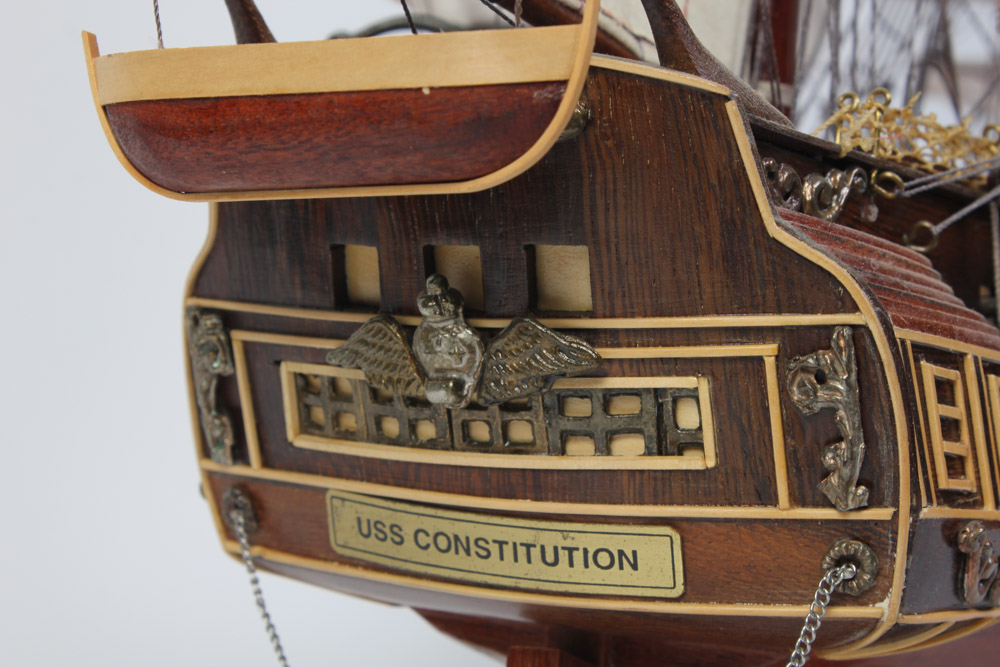 Model of the 1797 USS Constitution