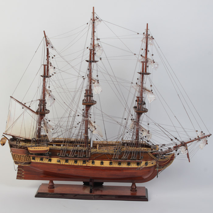 Model of the 1797 USS Constitution
