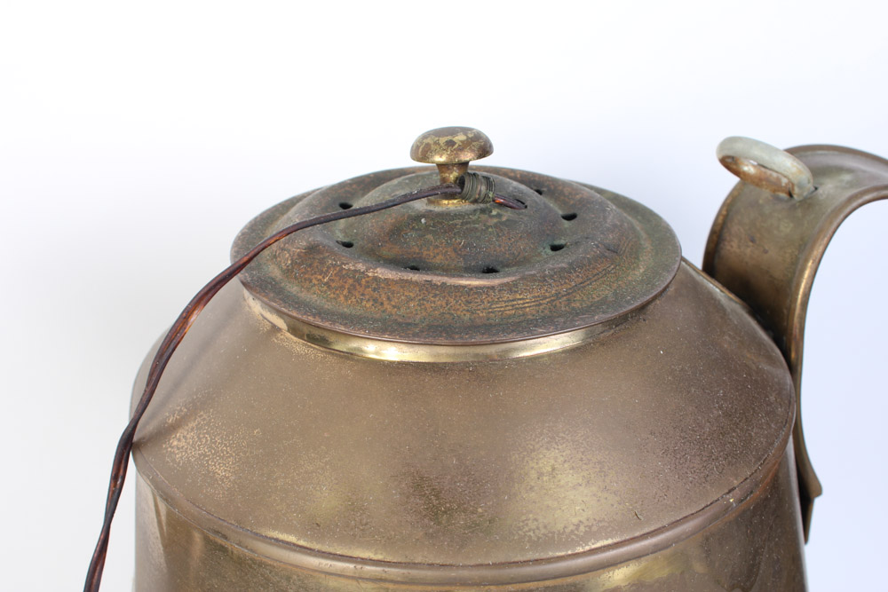 Antique Pig Scalder Chandelier