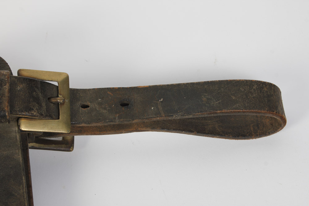 Leather Horse Bridle with Blinders