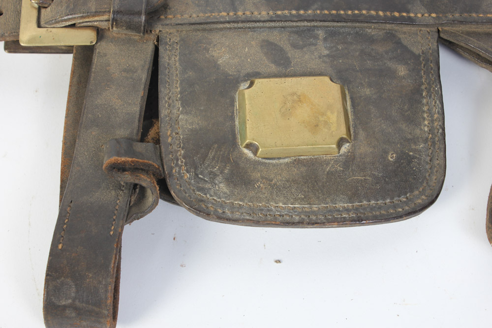 Leather Horse Bridle with Blinders