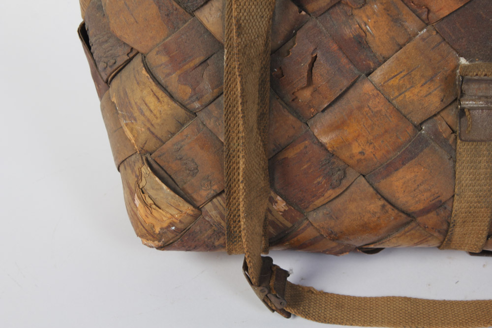 Vintage Fishing Nets and Fish Satchel