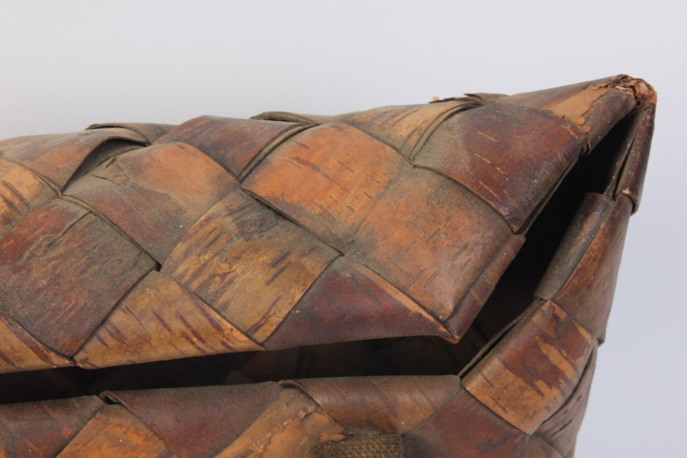 Vintage Fishing Nets and Fish Satchel