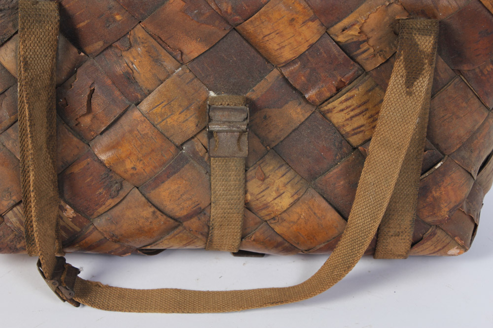 Vintage Fishing Nets and Fish Satchel