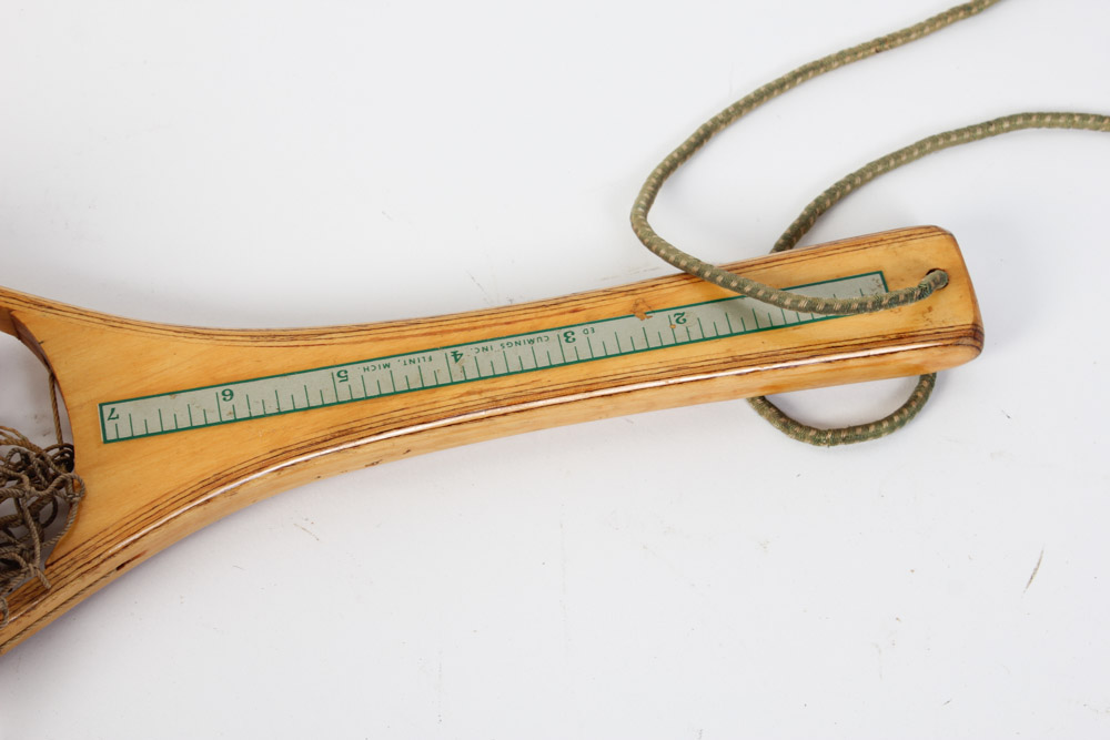 Vintage Fishing Nets and Fish Satchel