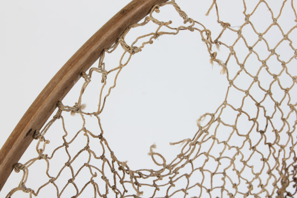 Vintage Fishing Nets and Fish Satchel