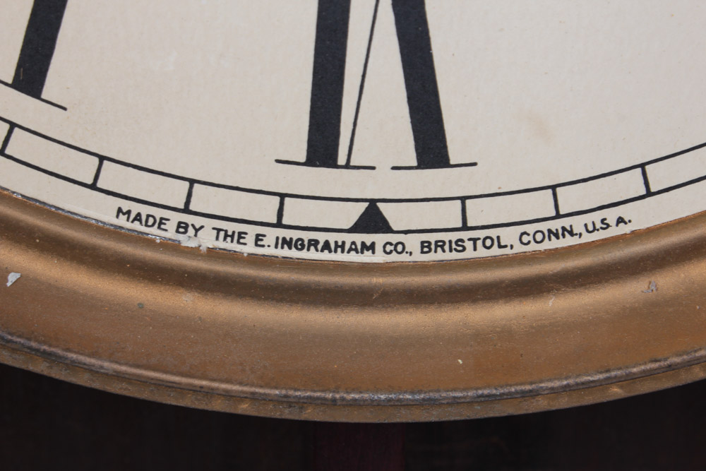 Antique E. Ingraham Coca-Cola Wall Clock