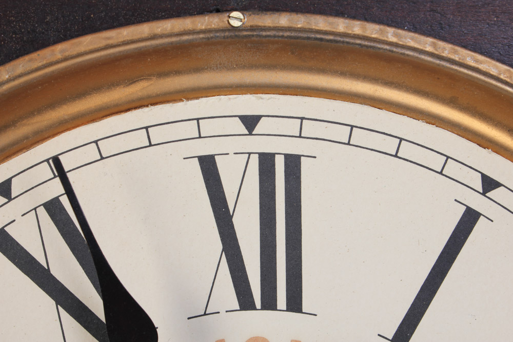 Antique E. Ingraham Coca-Cola Wall Clock