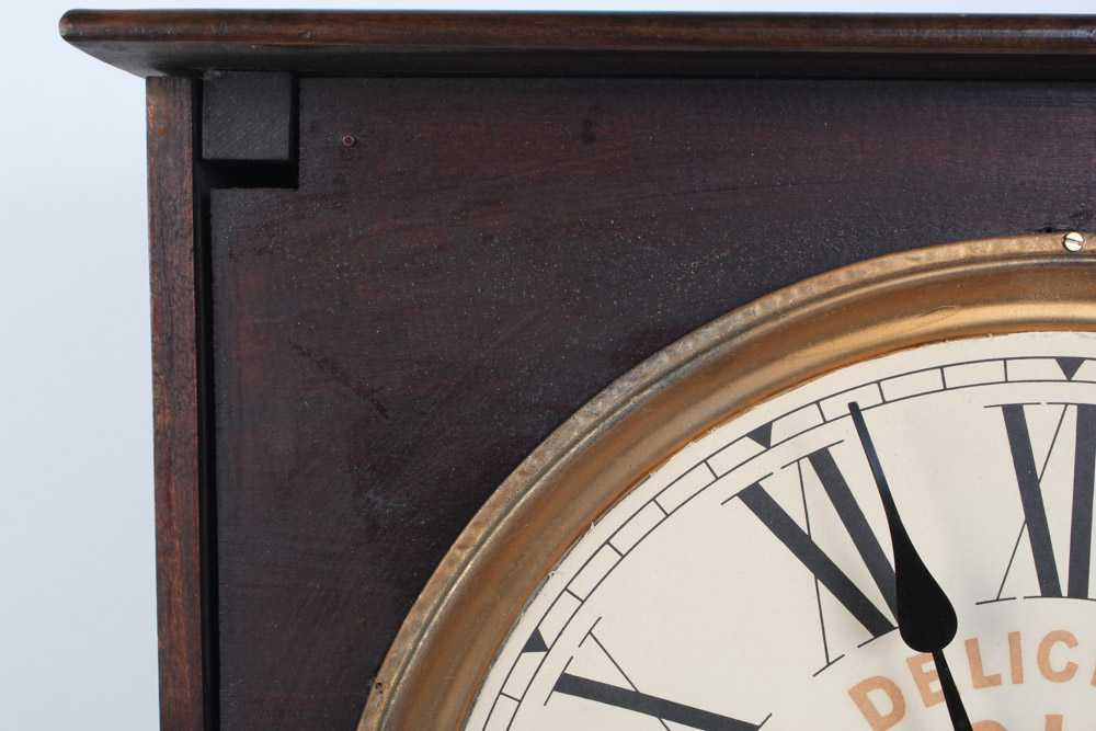 Antique E. Ingraham Coca-Cola Wall Clock