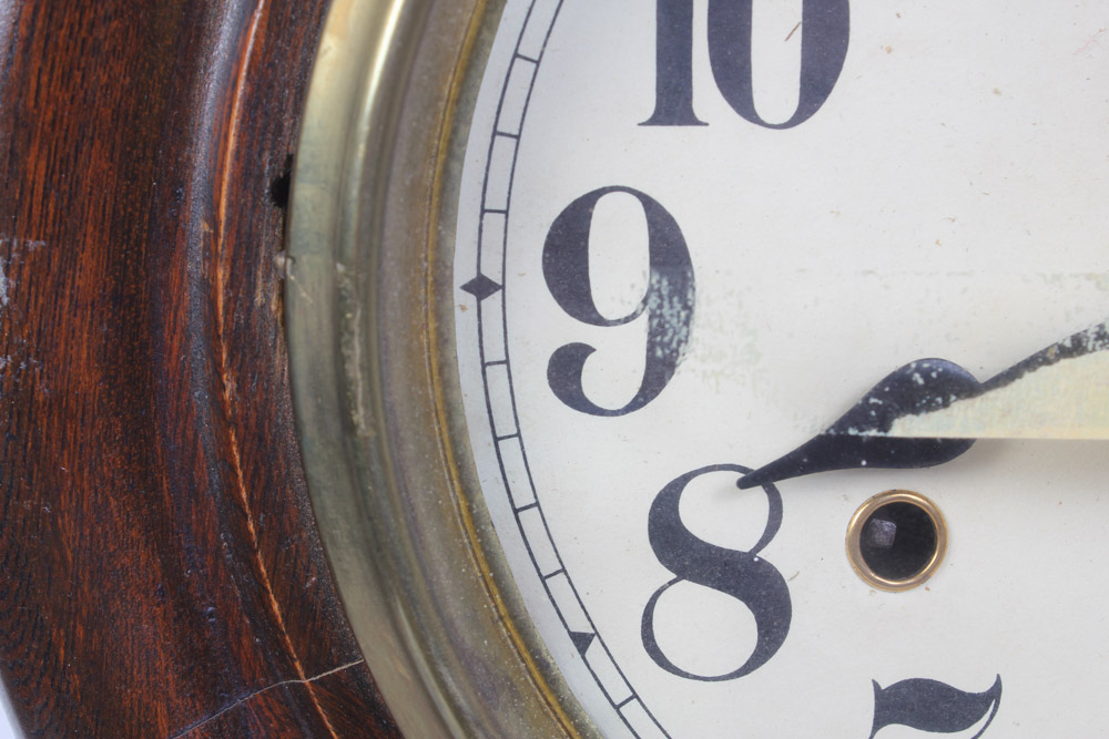 Antique Regulator Pendulum Clock Circa 1900