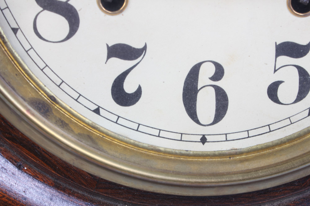 Antique Regulator Pendulum Clock Circa 1900