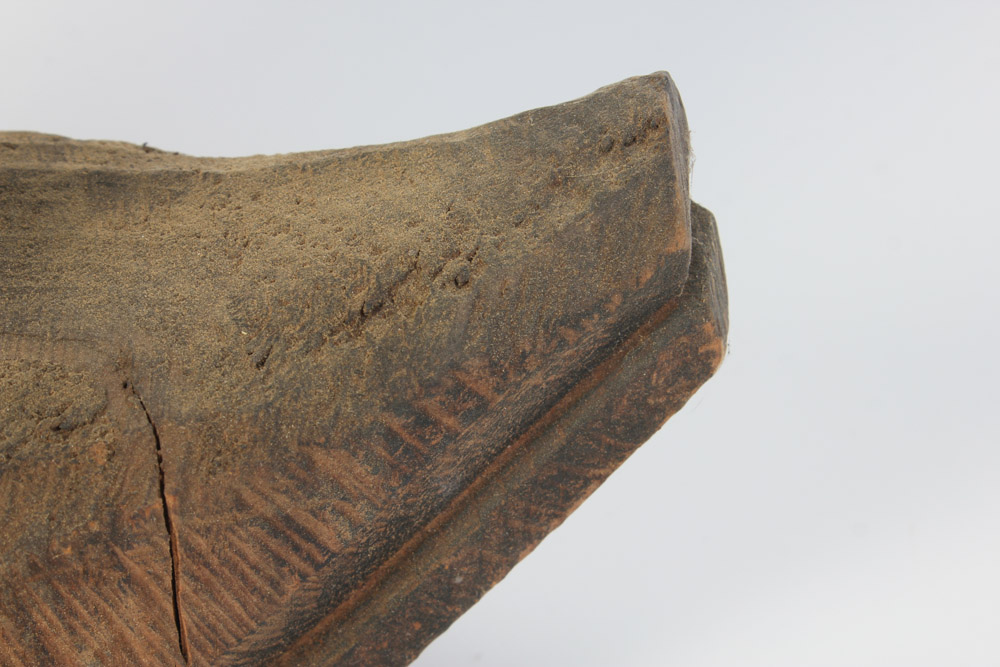 Hand Carved Wooden Cowboy Boot