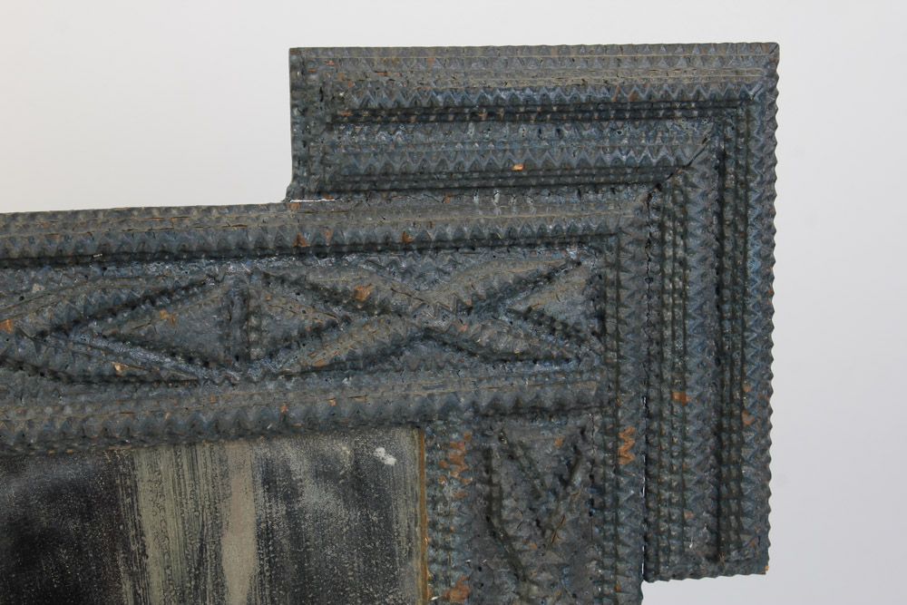 Wall Mirror with Handmade Arts and Crafts Style Wooden Frame