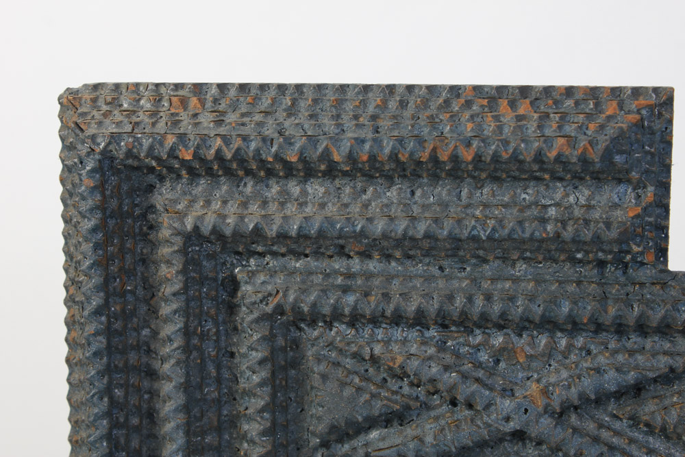 Wall Mirror with Handmade Arts and Crafts Style Wooden Frame