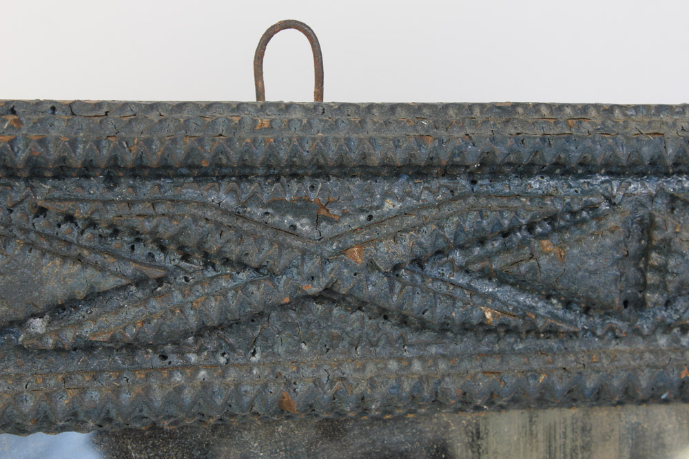 Wall Mirror with Handmade Arts and Crafts Style Wooden Frame