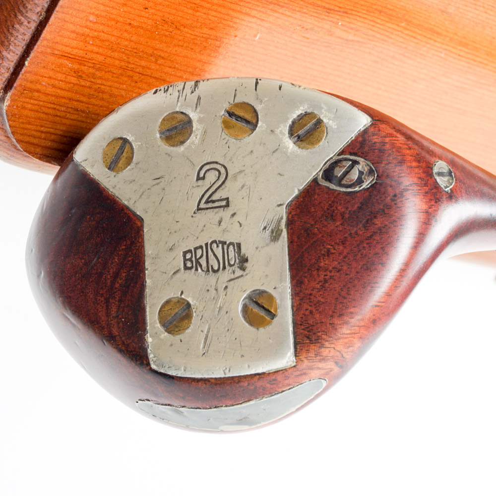 Mounted Vintage Golf Clubs