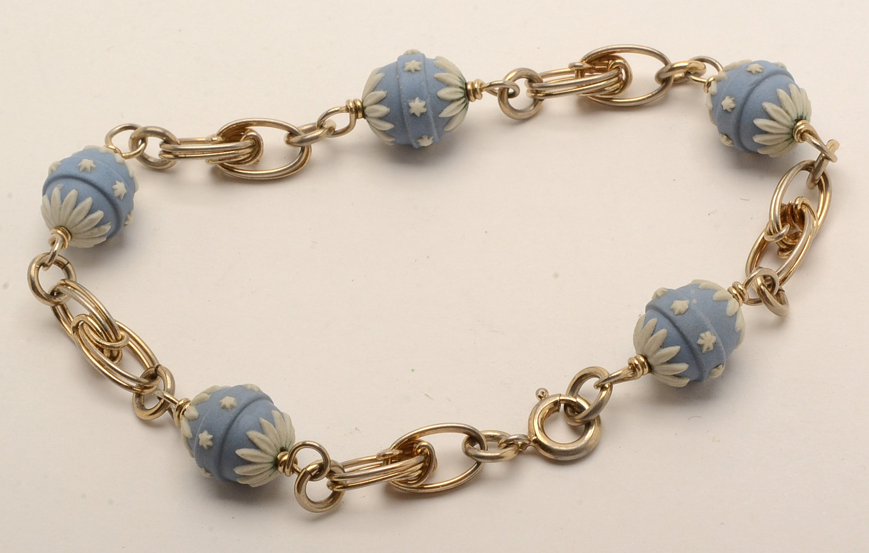 Assortment of Vintage Wedgwood Style Costume Jewelry