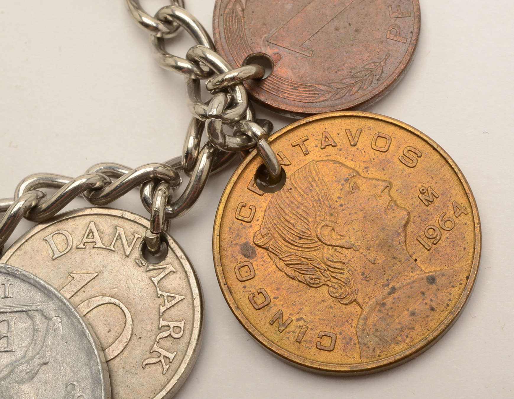 Vintage Silver-Tone Costume Necklace and Bracelet