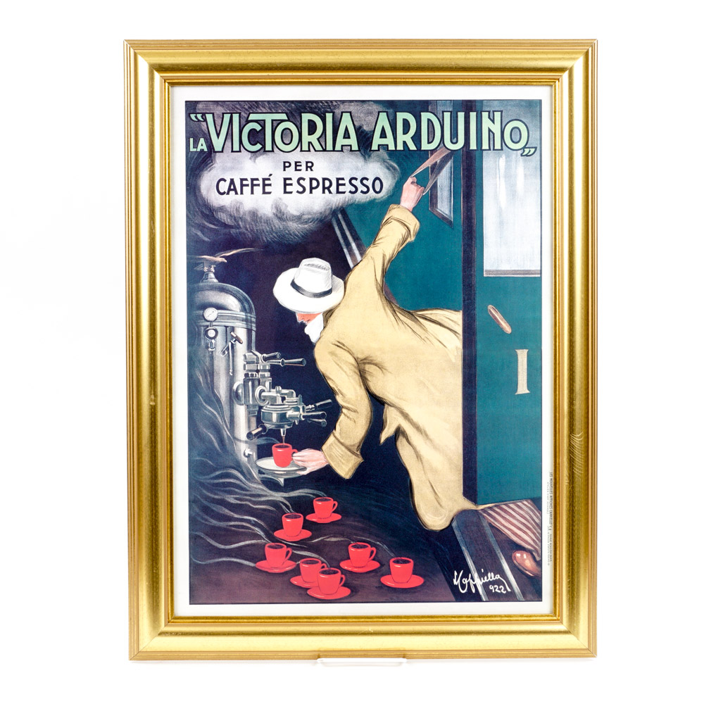 Offset Lithograph Poster After Leonetto Cappiello "La Victoria Arduino"
