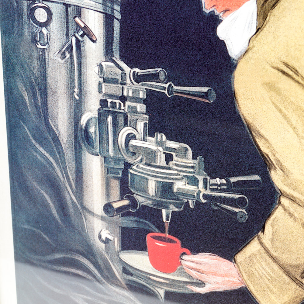 Offset Lithograph Poster After Leonetto Cappiello "La Victoria Arduino"