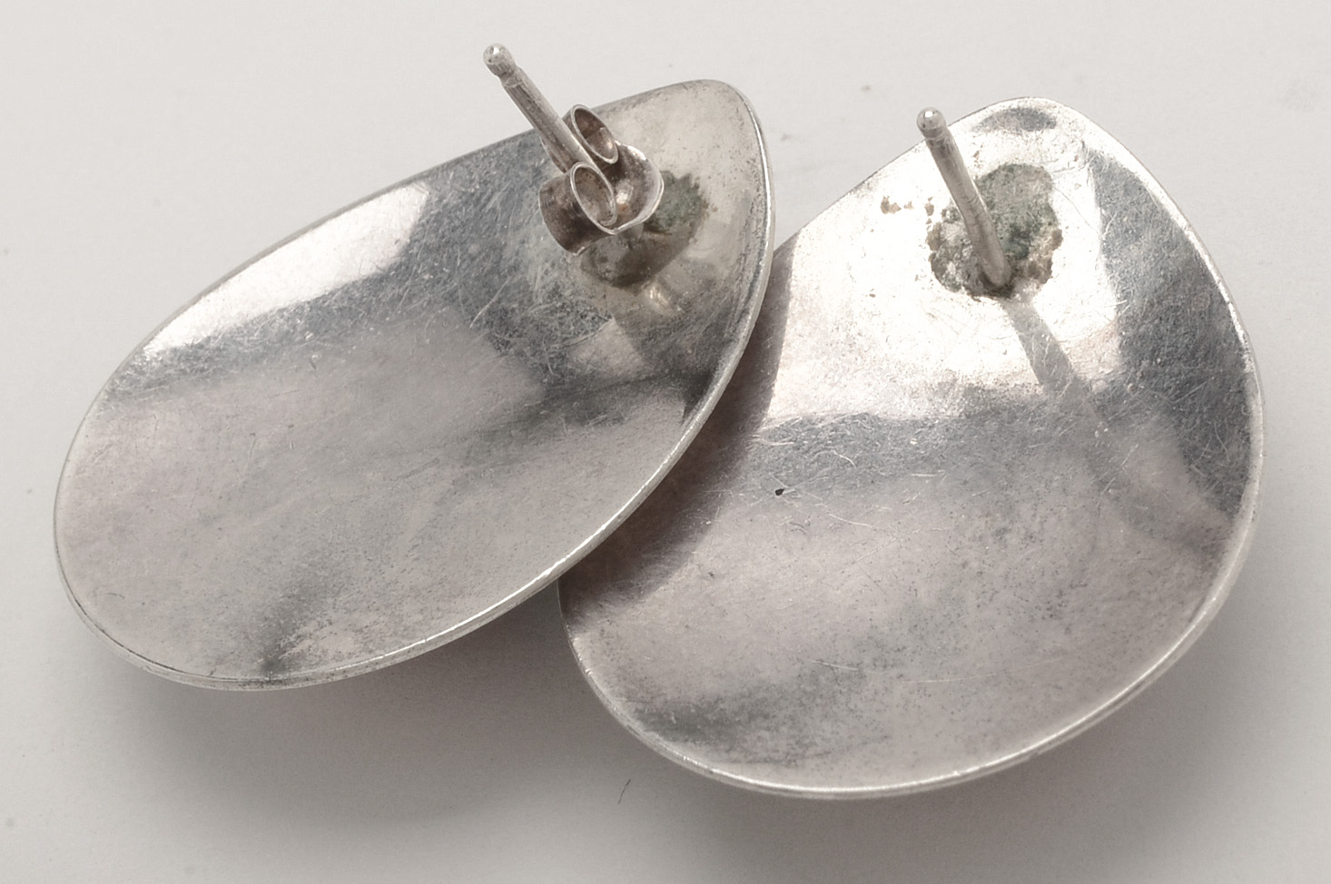 Native American Style Multi-Stone Inlaid Pierced Earrings