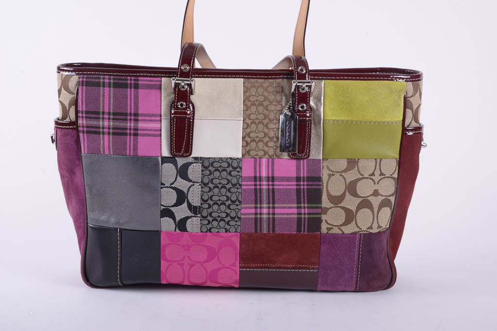 Coach Patchwork Tote Bag
