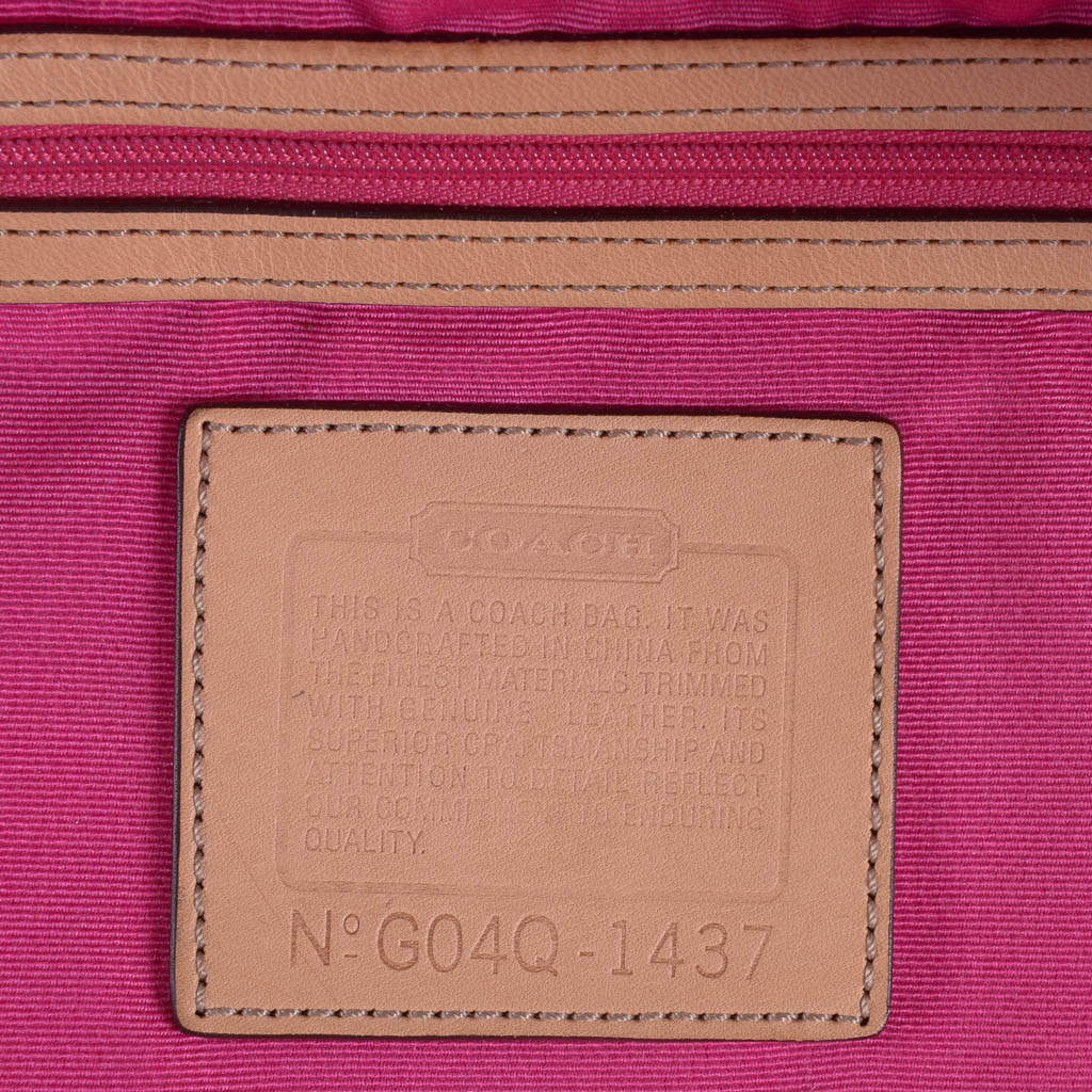 Coach Patchwork Tote Bag