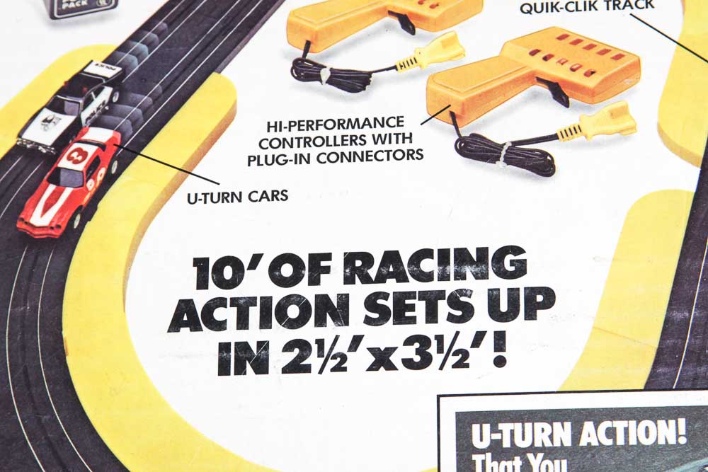 Tyco "U-Turn Chase" Slot Car Racing Set