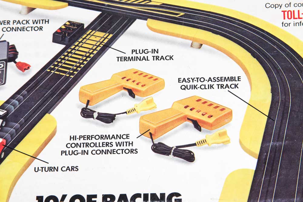 Tyco "U-Turn Chase" Slot Car Racing Set