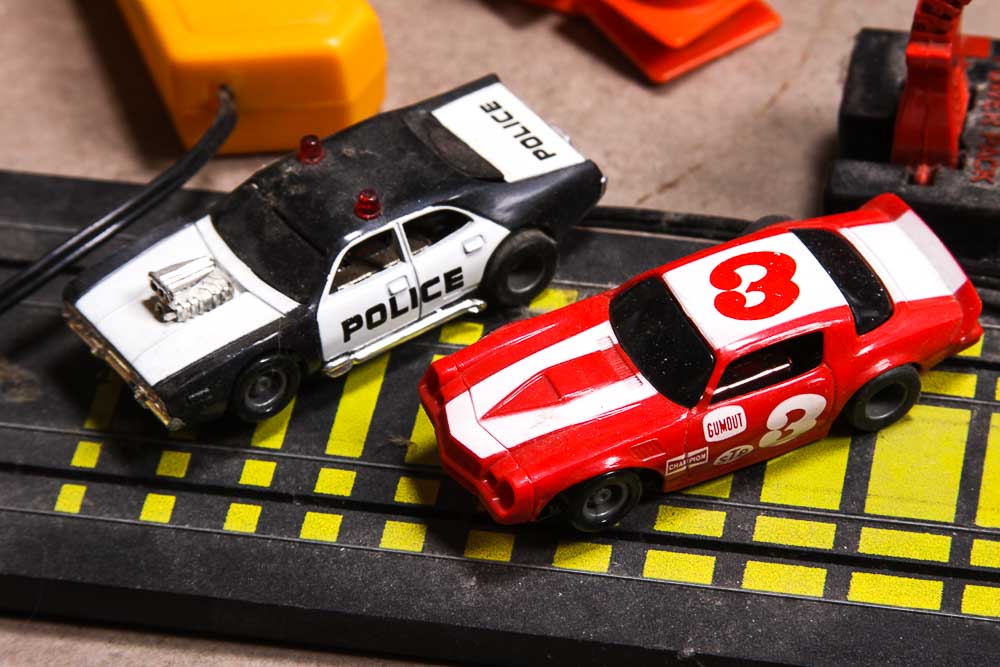 Tyco "U-Turn Chase" Slot Car Racing Set