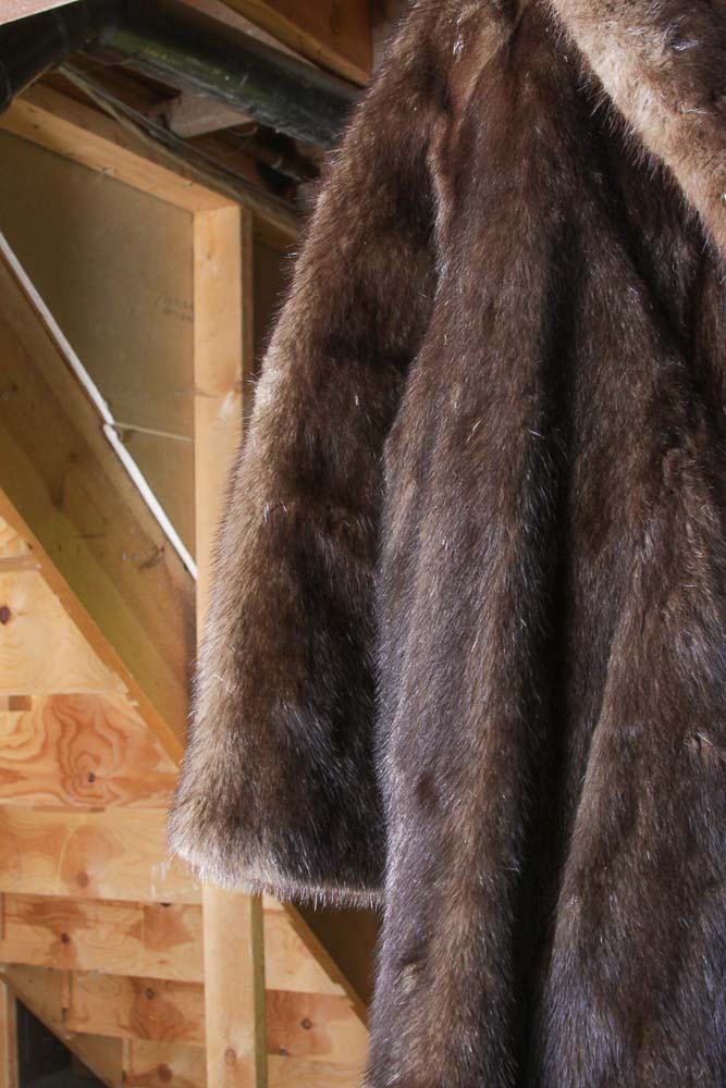 Vintage Mink Fur Coat