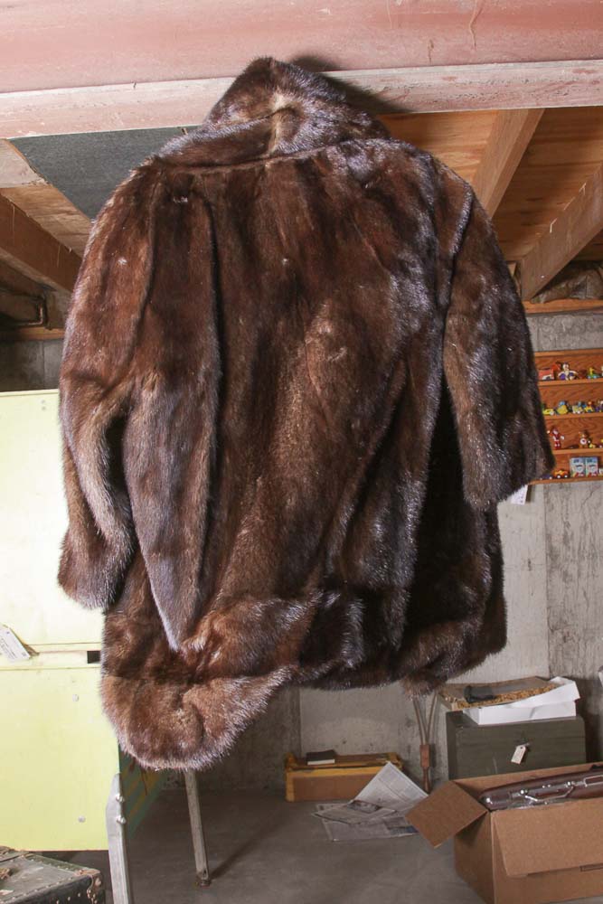 Vintage Mink Fur Coat