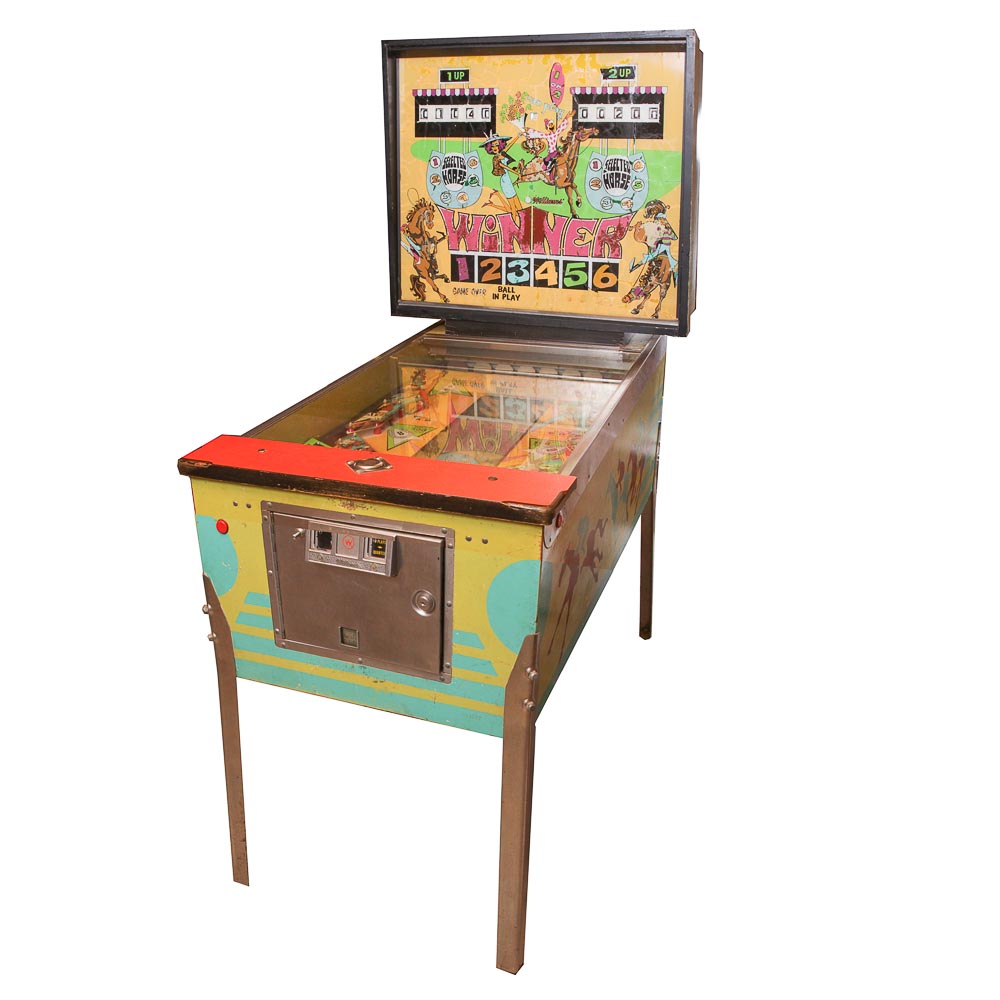 1972 Williams "Winner" Horse Racing Theme Pinball Machine