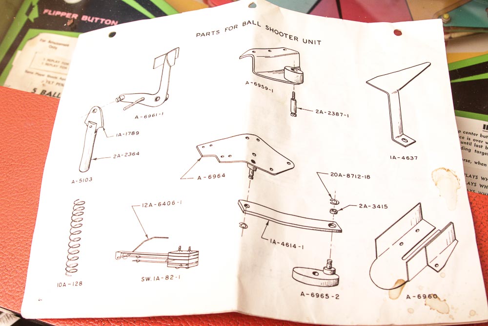 1972 Williams "Winner" Horse Racing Theme Pinball Machine