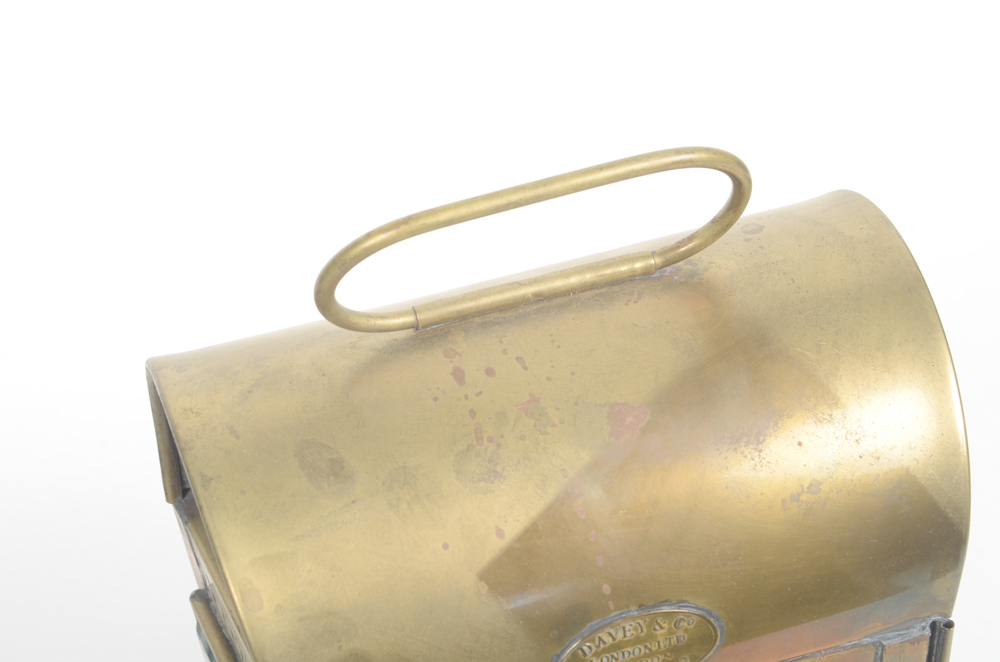 Set of Two Antique Davey & Co. Kerosene Lanterns