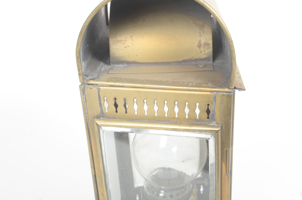 Set of Two Antique Davey & Co. Kerosene Lanterns