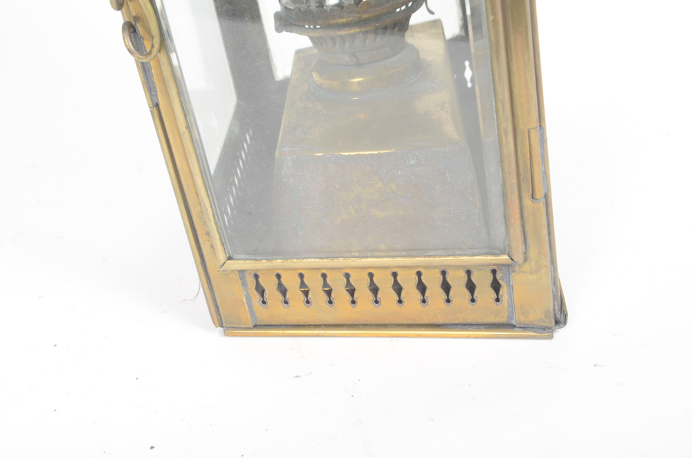 Set of Two Antique Davey & Co. Kerosene Lanterns
