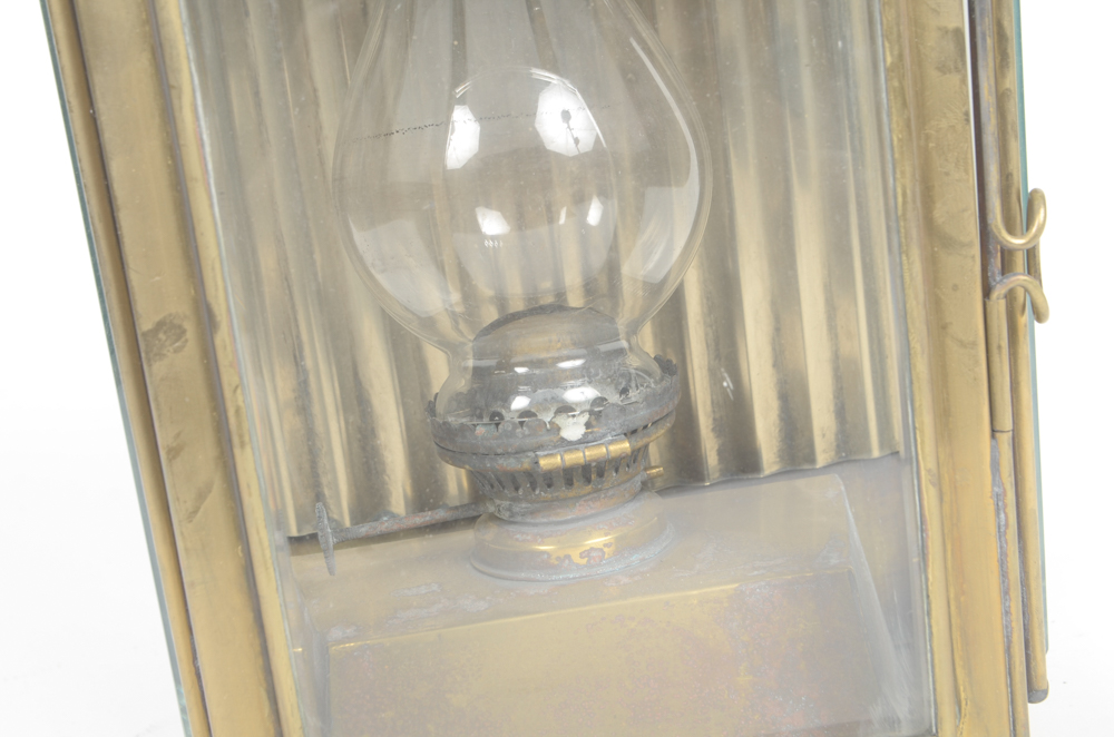 Set of Two Antique Davey & Co. Kerosene Lanterns