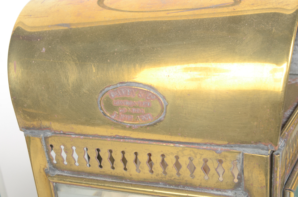 Set of Two Davey & Co. Kerosene Lanterns