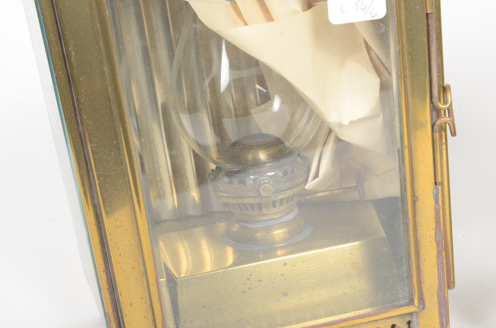 Set of Two Davey & Co. Kerosene Lanterns