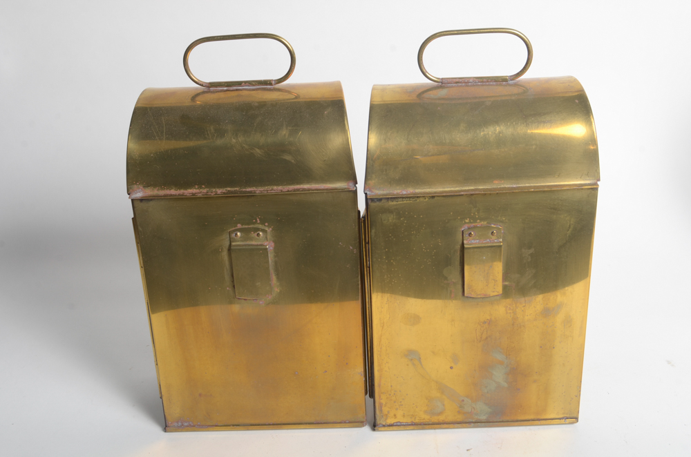 Set of Two Davey & Co. Kerosene Lanterns