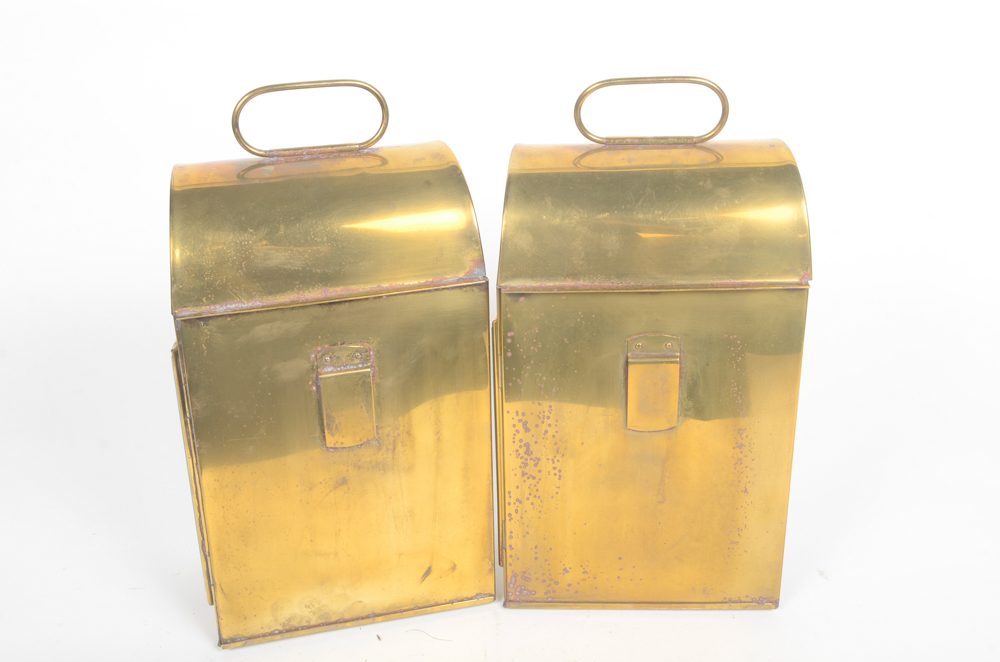 Set of Two Davey & Co. Kerosene Lanterns