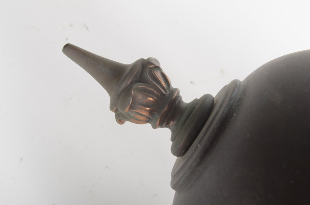 Five Copper Lantern Style Light Fixtures