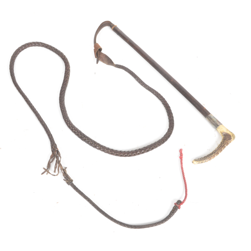 Antler Handled Whip