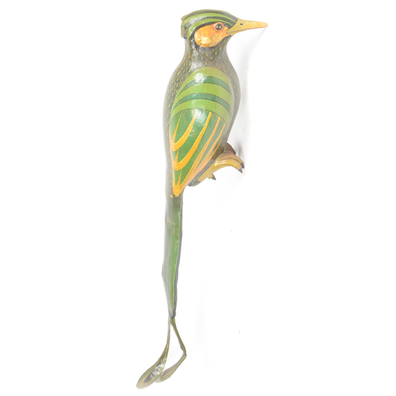 Sergio Bustamante Paper Mache Bird Sculpture